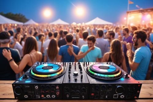 音頻調節音樂節舞臺調音臺攝影圖 設計素材